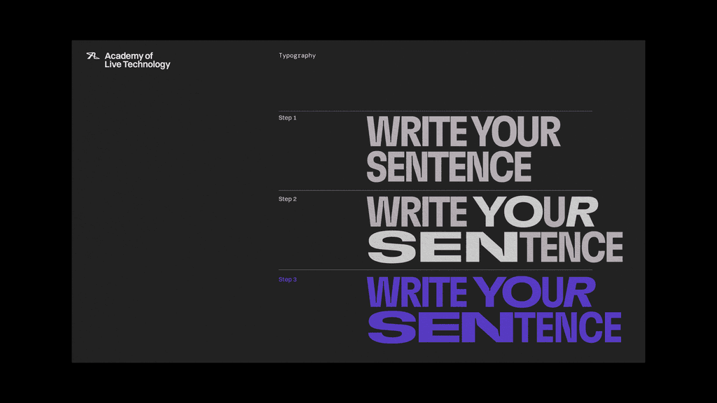 ALT TYPOGRAPHY