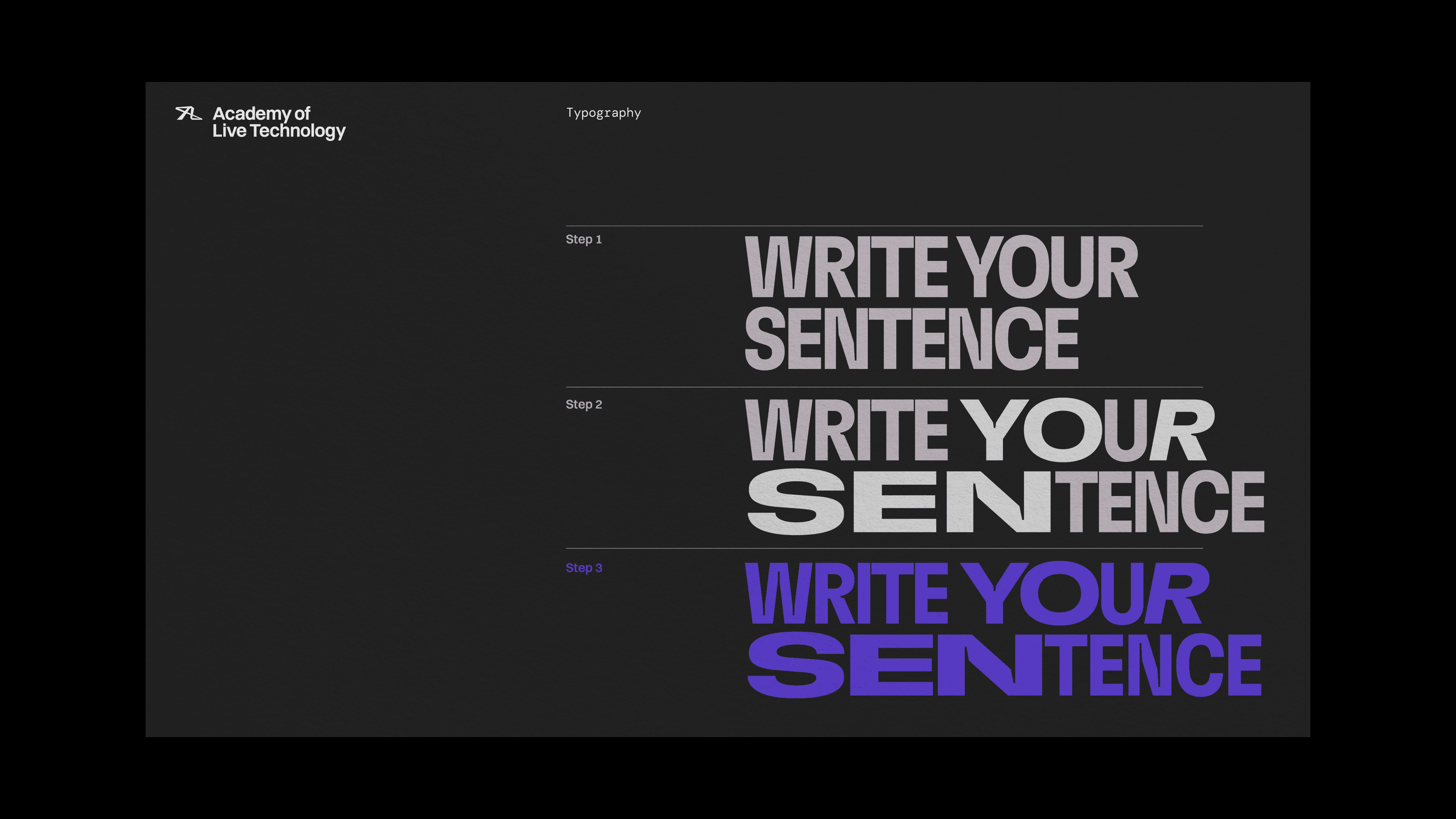 ALT TYPOGRAPHY