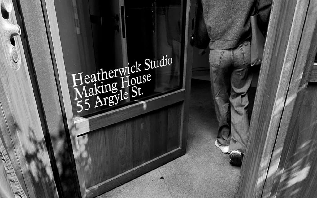 Heatherwick office entrance