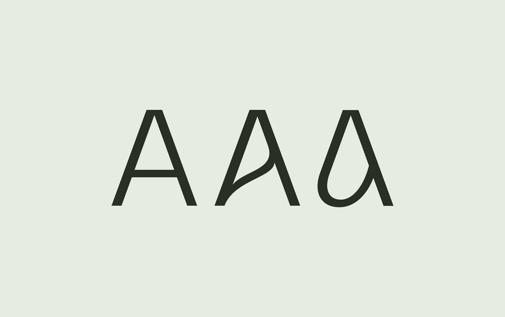AAA Planit Typography